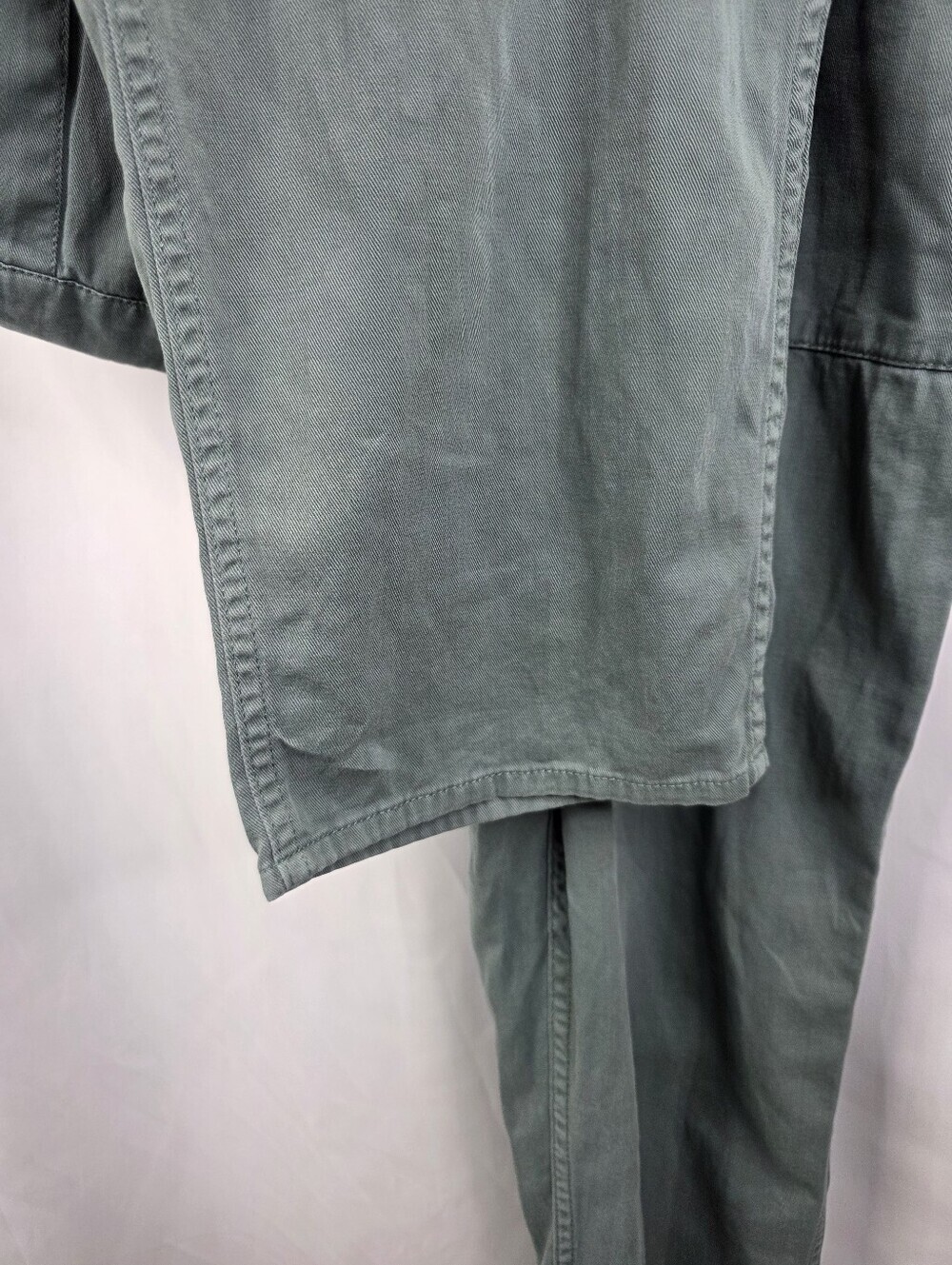 Pistola Grover Short Sleeve Field Jumpsuit Colonel Green 100% Cotton Size Large - Picture 9 of 16